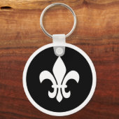 Fleur de Lis Sleutelhanger (Voorkant)