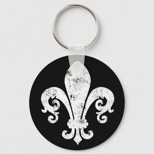 Fleur-de-lis Sleutelhanger (Voorkant)