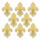 Fleur-de-lis Sticker (Voorkant)