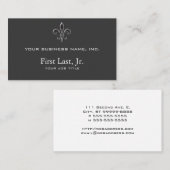 Fleur De Lis - Stripey Visitekaartje (Voorkant / Achterkant)