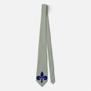 Fleur de lis stropdas