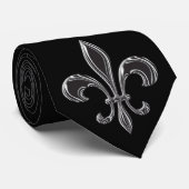 Fleur De Lis Stropdas (Opgerold)