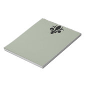 Fleur de Lis sur le carnet de notes (Tourné)