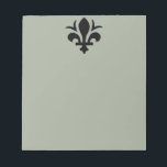 Fleur de Lis sur le carnet de notes<br><div class="desc">Fleur de Lis sur le carnet de notes</div>