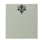 Fleur de Lis sur le carnet de notes (Devant)