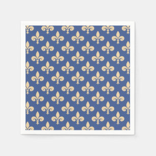 Fleur-de-lis-symbolen Servet