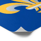 Fleur de Lis-symbool Poster (Hoek)