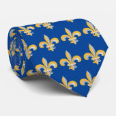 Fleur de Lis-symbool Stropdas (Opgerold)