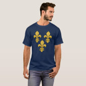 Fleur-de-lis T-shirt (Voorkant volledig)