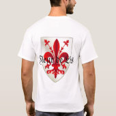 Fleur De Lis Tattoo T-shirt - Cust.. - Gepersonali (Achterkant)
