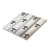Fleur-de-Lis Tegeltje (Zijkant)