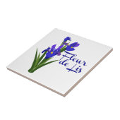 Fleur De Lis Tegeltje (Zijkant)