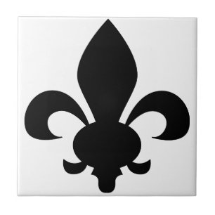Fleur-de-Lis Tegeltje