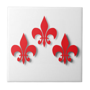 Fleur de Lis Tegeltje