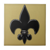 Fleur De Lis Tegeltje (Voorkant)