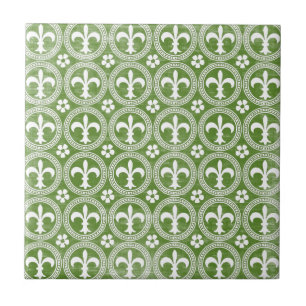 Fleur De Lis Tegeltje
