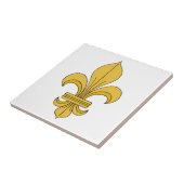Fleur-de-lis Tegeltje (Zijkant)