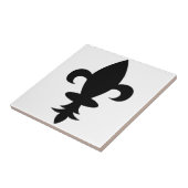 Fleur-de-Lis Tegeltje (Zijkant)