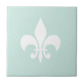 Fleur-de-Lis Tile Tegeltje (Voorkant)