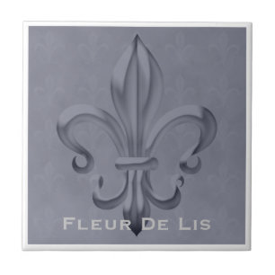 Fleur DE Lis Traditional Tegel Tegeltje