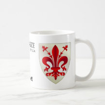 Fleur de lis uit Florence, Italië | Koffie-Mok