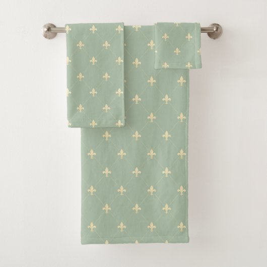 Fleur de Lis Vert Or (En situation)