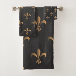 Fleur de lis, vintage, élégant, chic.classy, mot