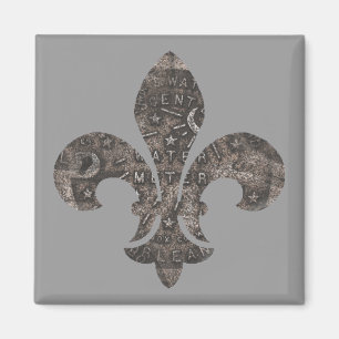 Fleur de Lis, waterdamp; Magneet