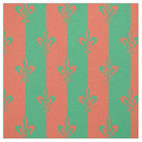 Fleur de Lis Zee Green en Koper
