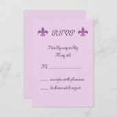 Fleur de Lise RSVP à Lilacs (Devant / Derrière)