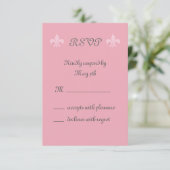 Fleur de Lise RSVP en Pretty Pink (Debout devant)