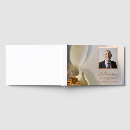 Fleur de l'orchidée blanche Célébration de la vie  (Complet)