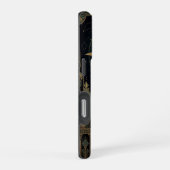 Fleur de Lotus Doré | Coque iPhone 16 Pro (Côté droit)