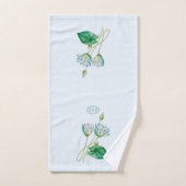 Fleur de lotus égyptienne vintage (Serviette à main)