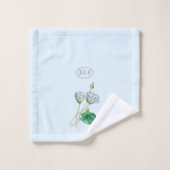 Fleur de lotus égyptienne vintage (Gant de toilette)