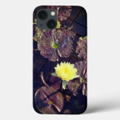 fleur de lotus en automne iPhone / coque ipad (Verso)