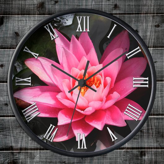 Fleur de Lotus, Méditation, Horloge Florale