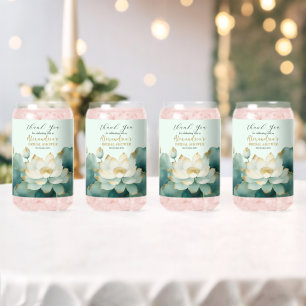 Fleur de lotus personnalisée remerciement pour la