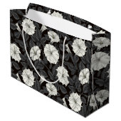 Fleur de lune Grand sac cadeau (Dos Angle)