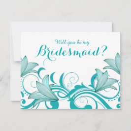 Fleur de Lyrica, wordt jij mijn bruidsmeisje? | BL Kaart