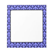 Fleur-de-Lys Blue Notitieblok (Voorkant)