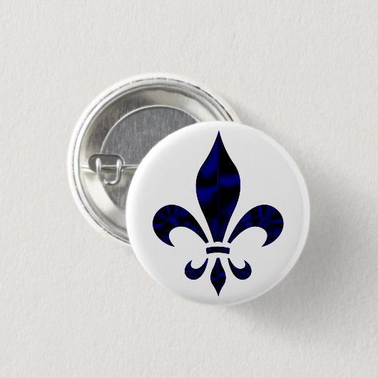 Fleur De Lys Button (Voorkant /achterkant)