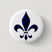 Fleur De Lys Button (Voorkant)