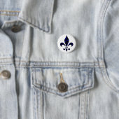 Fleur De Lys Button (In situ)