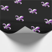 Fleur de Lys Cadeaupapier (Hoek)