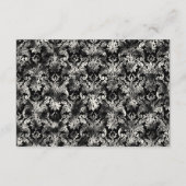 Fleur de Lys Damassé - Invitation de réception Noi (Dos)