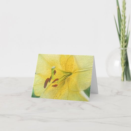 Fleur de lys jaune personnalisée (Devant)