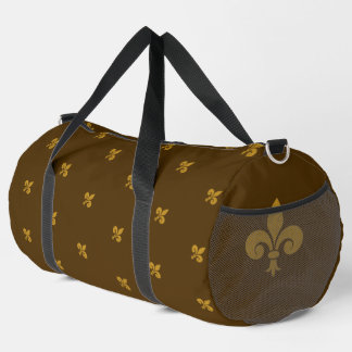 Fleur de Lys Large Duffle Bag Plunjezak