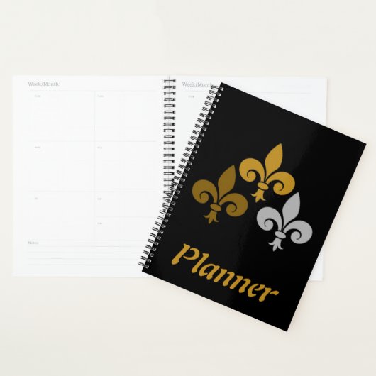 Fleur de Lys Planner (Devant avec enveloppe)