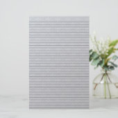 Fleur de Lys Stationery met optionele lijnen Briefpapier (Staand voorkant)